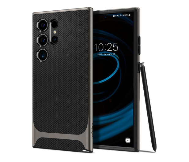 SPIGEN Neo Hybrid do Samsung Galaxy S24 Ultra Gunmetal ACS07305 - 1211609 - zdjęcie